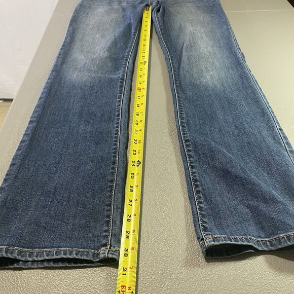 ISABEL MATERNITY Jeans Low Rise Bootcut Under Belly Stretch Denim Womens 6 Blue - Picture 9 of 9